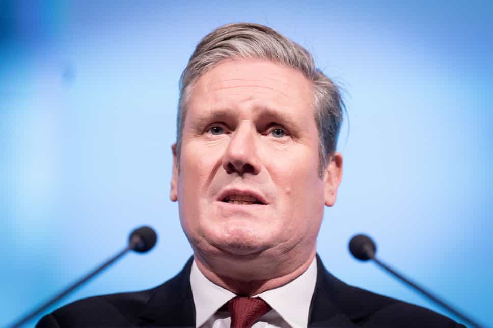 Brytyjski premier Keir Starmer